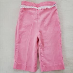 Vintage Pink Lace Pants 9 months
